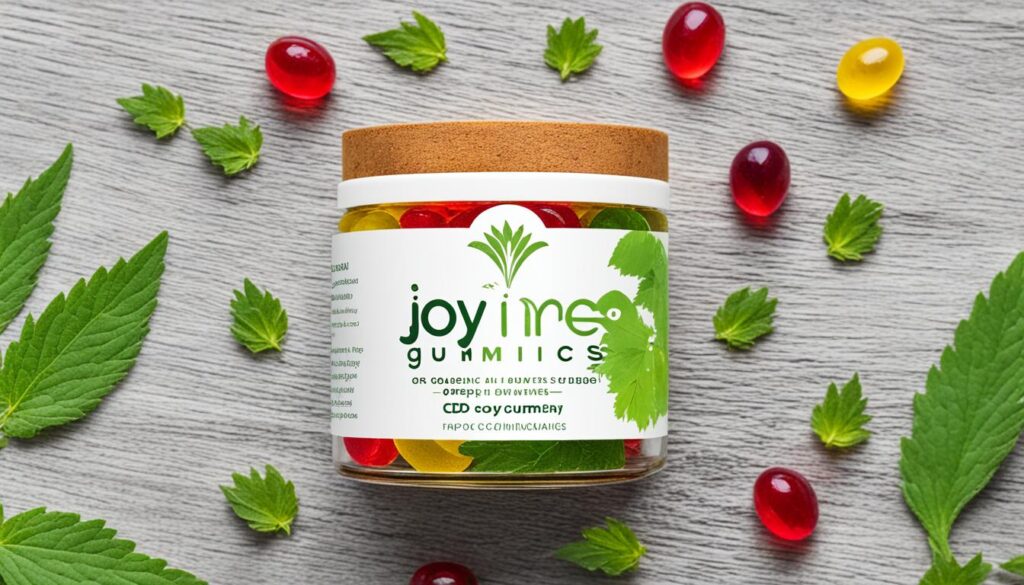 Joy Organics Organic CBD Gummies (THC-Free)